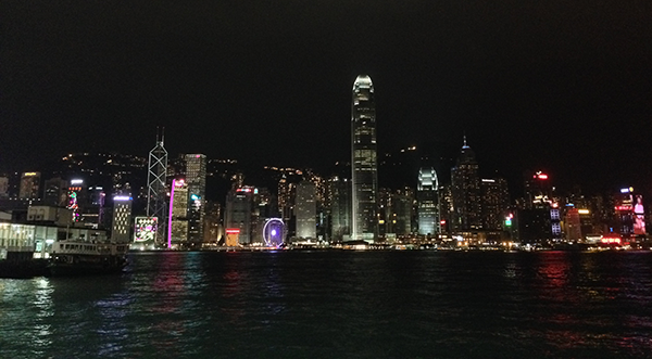 香港の夜景 観覧車
